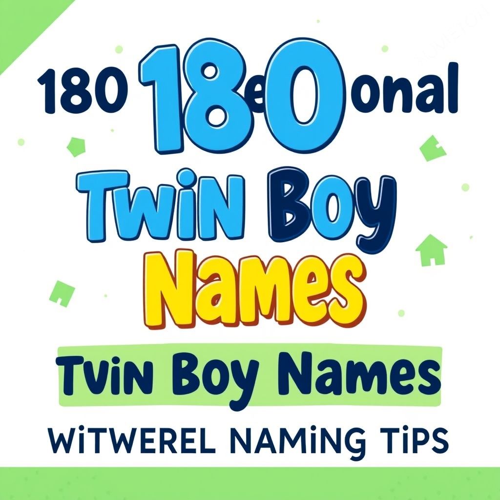 180 ชื่อคู่แฝดชายสุดยอดพร้อมเทคนิคการตั้งชื่อให้ปัง